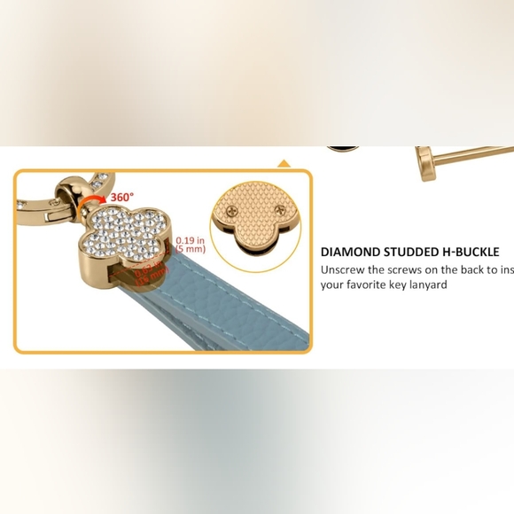 Authentic Louis Vuitton lock # 301 and LV drawer box With Unbranded Keychain - Picture 15 of 15